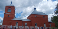 Учащиеся и преподавательский состав Сабанчеевской школы покрасили ограду Троицкого храма - Ардатовская епархия