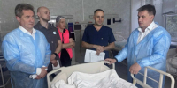 Пострадавших при ракетной атаке посетил глава воронежского Минздрава - ВестиПК в Воронеже