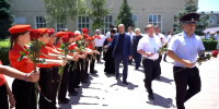 Памятные мероприятия, приуроченные ко второй годовщине трагических событий 23 июня 2024 года, состоялись сегодня в Дербенте. - Администрация г. Дербент