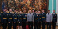 Лучшие выпускники Академии встретились с Президентом в Кремле - Академия МЧС