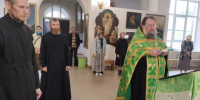 В канун празднования Собора святых земли Удмуртской в храме Рождества Христова п. Кез - Глазовская Епархия
