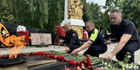 Госавтоинспекторы в Красногорске приняли участие в акции «Никто не забыт, ничто не забыто» - Городской округ Красногорск