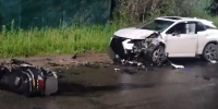 Мотоциклист выехал на встречку и погиб в ДТП с Lexus на Московском тракте в Чите - Забайкальский рабочий
