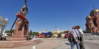 В центре Волгограда начали демонтировать памятник Александру Невскому - ИА Высота 102.0