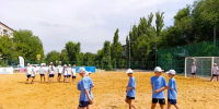 Площадка для пляжного футбола и волейбола открылась в Волгограде - Газета Городские вести