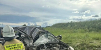 Иномарка в РТ выехала на встречку, вылетела с трассы и опрокинулась, пассажирка погибла - ИА Татар-информ