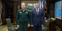 Александр Шуваев встретился с директором Росгвардии Виктором Золотовым в Москве - Сетевое издание Знамя 31
