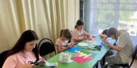 Методист Угловского Дома культуры провела для ребят мастер-класс по аппликации - Комитет культуры и туризма