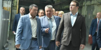 Виталий Хоценко в ходе рабочей поездки посетил завод «Высокие технологии» - 12 канал