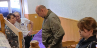Губернатор Евгений Солнцев посетил пострадавших от паводка в ПВР Бугуруслана - Ria56.Ru
