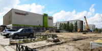 В Усинске ведутся работы по благоустройству площади у кинотеатра «Томлун» - KomiOnline.Ru