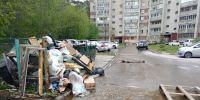 Жители улицы Узорной пожаловались на потоп - Gorsite.Ru