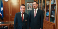 Айсен Николаев и Василий Егоров договорились о совместных проектах в сфере спорта и культуры - ГТРК Саха