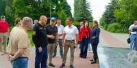 Олег Мельниченко проверил ход благоустройства дворов в Пензе - Пензенская Правда
