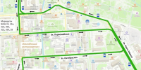 В Липецке закроют движение по Фрунзе от пересечения с Первомайской до Октябрьской - Липецкая ГТРК