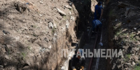 «Первомайсктепло» проводит ремонт участка теплотрассы, подающей тепло в детский сад «Солнышко» - Город Первомайск