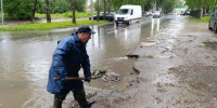 Из-за обильных ливней в Сыктывкаре коммунальные службы переведены в усиленный режим - Pg11.Ru