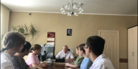 23 июня 2026 года, в рамках реализации социального проекта АНО «Патронажная служба» «Лифт в профессию», учащиеся Сеченовского медицинского предуниверсария Брянской области посетили  ГАУЗ «БОКД» - Кардиодиспансер