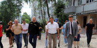 Депутаты городской Думы вместе с губернатором проинспектировали ход работ по благоустройству на улице 8 Марта - Пензенская городская Дума
