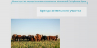 Минземимущество Крыма выставило на аренду участок для выпаса животных - КрымИнформ