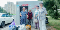 Горожане ждали Зеленый автобус, чтобы избавиться от лишних вещей - Город Липецк