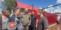 Евгений Солнцев на месте разбирает последствия стихии в Бугуруслане - YasVesti.Ru