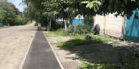 В Кочубеевском округе по инициативе жителей хутора построили пешеходную дорожку - Вечерний Ставрополь