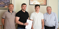 В Кинешме чествовали победителя первенства Европы по панкратиону Захара Ларичева - Kineshemec.Ru