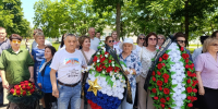 22 июня — 85-я годовщина начала Великой Отечественной войны. Сегодня в мемориале парка Победы прошел траурный митинг. - Администрация Мостовского гп