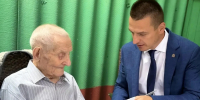 Курский ветеран Великой Отечественной войны Алексей Сорокин отметил 100-летие - Городские Известия