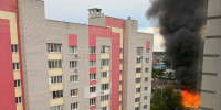 В Брянске на Кольцова полыхает частный дом - Сетевое издание Новости Брянска