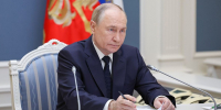 С силовиками и мигалками: кортеж Путина промчался вечером по Москве - Сетевое издание Толк