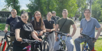 Сотрудники управления вневедомственной охраны по Красноярску приняли участие в веломарафоне - Росгвардия