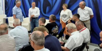 Председатель ветеранской организации УФСИН России по Курганской области Виктор Злодеев принял участие во встрече с депутатом Государственной Думы Александром Ильтяковым - УФСИН