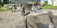 В Торжке сгорел автомобиль - GorodTorzhok.Ru
