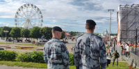 Росгвардейцы приняли участие в обеспечении общественной безопасности во время празднования Дня Чувашской Республики - Росгвардия