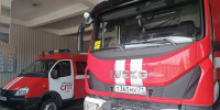 Под Новомосковском загорелся грузовой автомобиль - ИА Новомосковск Сегодня