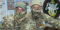Бойцов отметили наградами Петр Шишкин - SevastopolMedia