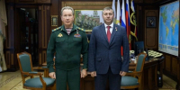 Александр Шуваев обсудил с директором Росгвардии усиление безопасности Белгородской области - Сетевое издание Родной край 31