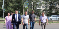 В Ленинском районе проверили ход работ по асфальтированию в рамках национального проекта «Инфраструктура для жизни» - Администрация г. Барнаул