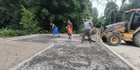 В Дновском округе ремонтируют участок дороги Дедовичи – Дно – Костыжицы                      - Министерство транспорта и дорожного хозяйства