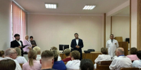 Виктор Вобликов встретился с коллективом Черняховской ЦРБ - New-Chernyahovsk.Ru