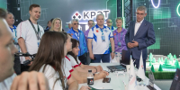 Дмитрий Миляев – участникам XIV форума «Инженеры будущего: «Сегодня в Тульской области – мировой чемпионат по развитию инженерной мысли!» - ИА Новомосковск Сегодня