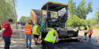 В Красноярске активные дорожные работы ведутся на улице Рязанской - 1-LINE