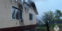 В Виле из-за неисправной проводки сгорел частный дом - Выкса.РФ