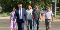 Современная дорога к сентябрю: депутаты проверили ход работ на улице Попова - Барнаульская городская Дума