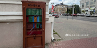 Трансформаторный шкаф в Белгороде превратился в «книжный» - Мир Белогорья