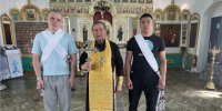 Священник благословил призывников на несение воинского служения - Канашская Епархия