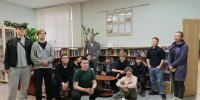 Просветительские мероприятия для участников трудовой бригады Мгинской СОШ - Межпоселенческая библиотека
