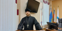 Священник Михаил Юров побеседовал о духовной жизни с сотрудниками исправительного ведомства - Архангельская епархия